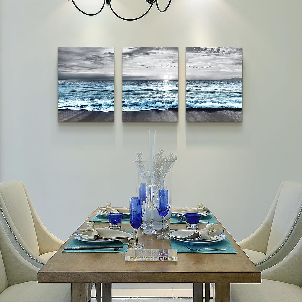 Amazon.com: DZRWUBHS Wall Decorations For 3 Piece Framed